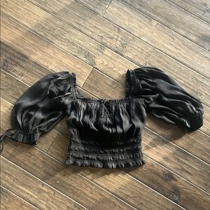 On/Off Shoulder Abercrombie Crop Top